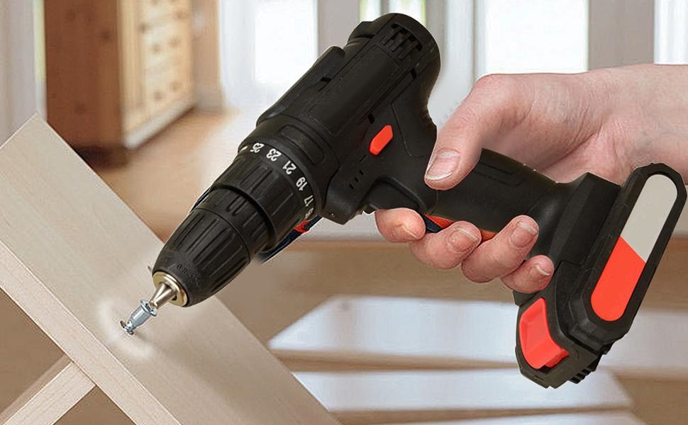 Detail drawing of electric drill