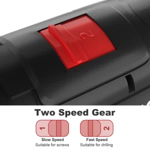 electric drill set detail