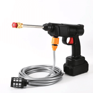 1500W Cordless High Pressure Car Washer 2 Type Cleaner Washing Spray Gun Electric Water Gun Foam Machine Compatible with Makita 21V Battery(A no Battery)