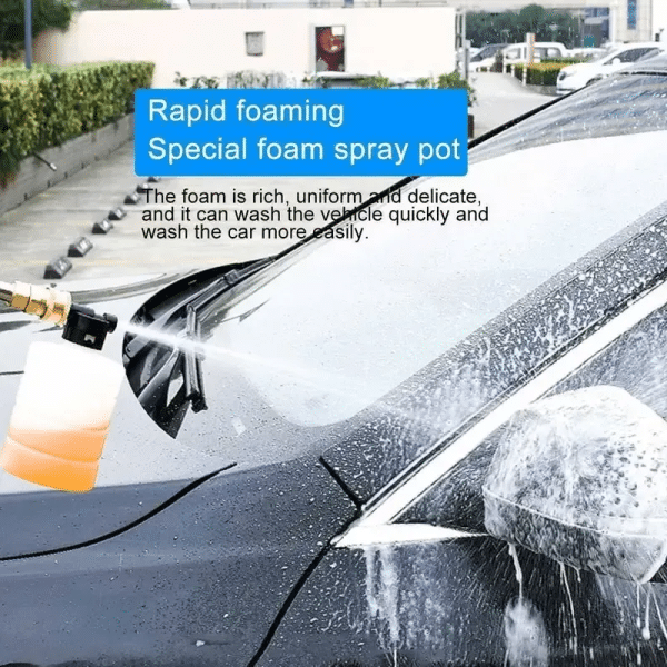 1500W Cordless High Pressure Car Washer 2 Type Cleaner Washing Spray Gun Electric Water Gun Foam Machine Compatible with Makita 21V Battery(A no Battery) - Image 7